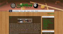 Desktop Screenshot of alaskabilliards.com